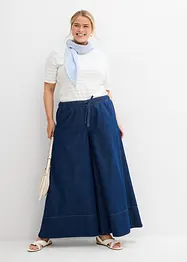 Wide Leg-jeans, Mid Waist, komfortlinning, bonprix