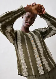 Linbluse, bonprix