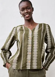 Linbluse, bonprix