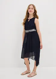 Chiffonkjole med paljetter, bonprix
