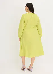 Kjole i tunika-look og lett viskosemiks, bonprix