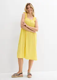 Jerseykjole i lett strukturert krepp, bonprix