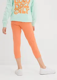 Caprileggings i økologisk bomull med elastan (2-pack), bonprix