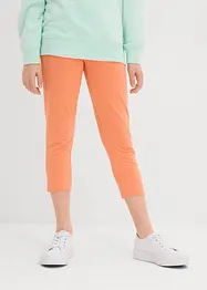 Caprileggings i økologisk bomull med elastan (2-pack), bonprix