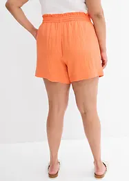 Paperbag-shorts i lett lyocell, bonprix