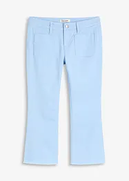 Capribukse i bomull med stretch, bonprix