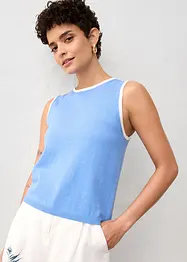 Strikket singlet, bonprix