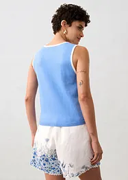 Strikket singlet, bonprix