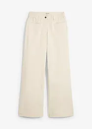 Wide Leg-jeans Mid Waist, komfortlinning, bonprix