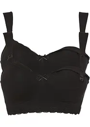 Amme-BH uten spiler med økologisk bomull (2-pack), bonprix
