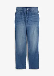 Loose Fit-jeans med stretch og regulerbar linning, Straight, bonprix