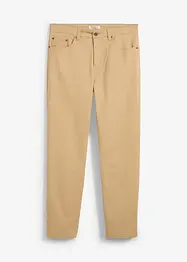 Classic Fit-bukse med stretch i 100% bomull, Straight, bonprix