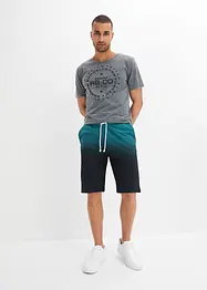 Trikot-bermudashorts med fargegradering, bonprix