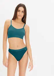 Feel Comfort Seamless-stringtruse i ribbet materiale (3-pack), bonprix