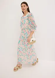 Maxikjole i chiffon, bonprix