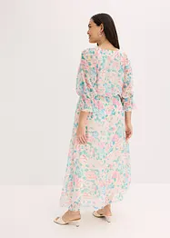 Maxikjole i chiffon, bonprix