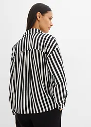 Skjortebluse i fin sateng, bonprix