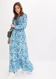 Maxikjole med print, bonprix