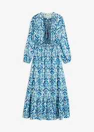 Maxikjole med print, bonprix