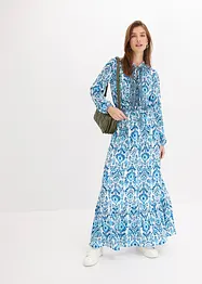 Maxikjole med print, bonprix