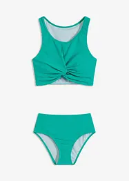Bustier-bikini (2-delt sett) av resirkulert polyester, bonprix