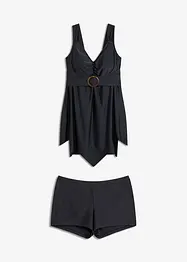 Lang tankini med brede stropper (2-delt sett), bonprix