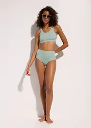 High Waist-bikinitruse med regulerbar linning, bonprix