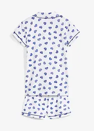 Pyjamas med økologisk bomull (2-delt sett), bonprix