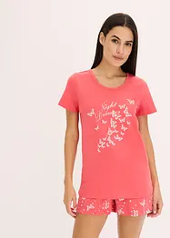 Shorty-pyjamas  i 100% bomull, bonprix