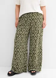 Slip on-bukse i fint fallende viskose, bonprix
