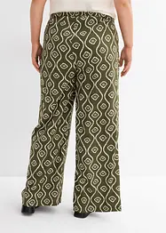 Slip on-bukse i fint fallende viskose, bonprix