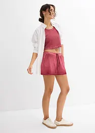 Shorts av ren økologisk bomull, bonprix