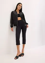 Caprileggings med "anti-gnisse-effekt" og kjølende polyamid, bonprix