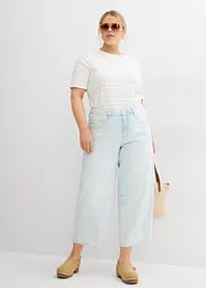 Loose Fit-jeans, Mid Waist, super soft cropped, bonprix