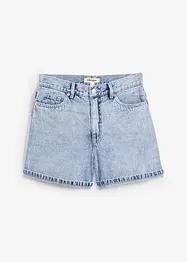 Jeansshorts High Waist, Low Stretch, bonprix