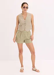 Shorts med hullbroderi, bonprix