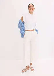Culotte med hullbroderi, bonprix