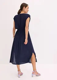 Boho-midikjole med broderi, bonprix