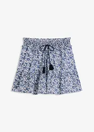 Boho-miniskjørt av lett bomull, bonprix