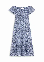 Boho-midikjole med carmen-utringning, av lett bomullsmateriale, bonprix