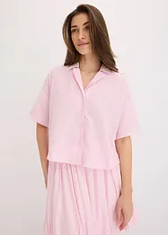 Oversized skjortebluse, bonprix
