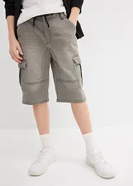 Bermudashorts i sweat-denim, Regular Fit, bonprix