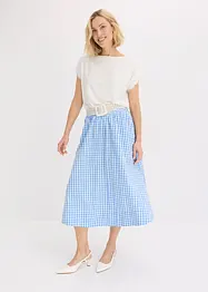 Topp med crochet-blonde, bonprix