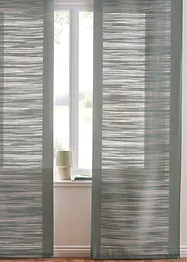 Panelgardin med tverrstriper (1-pack), bonprix