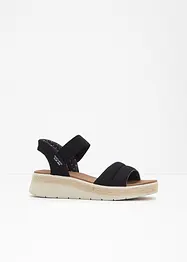 Slip-on sandal med kilehæl fra Skechers, Skechers
