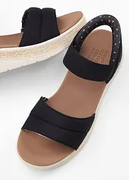 Slip-on sandal med kilehæl fra Skechers, Skechers