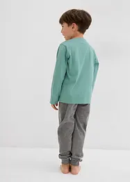 Pyjamas med økologisk bomull (2-delt sett), bonprix