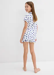 Pyjamas med økologisk bomull (2-delt sett), bonprix