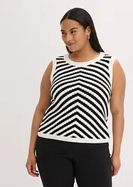 Strikket topp, bonprix