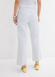 Wide Leg-jeans High Waist, cropped, bonprix